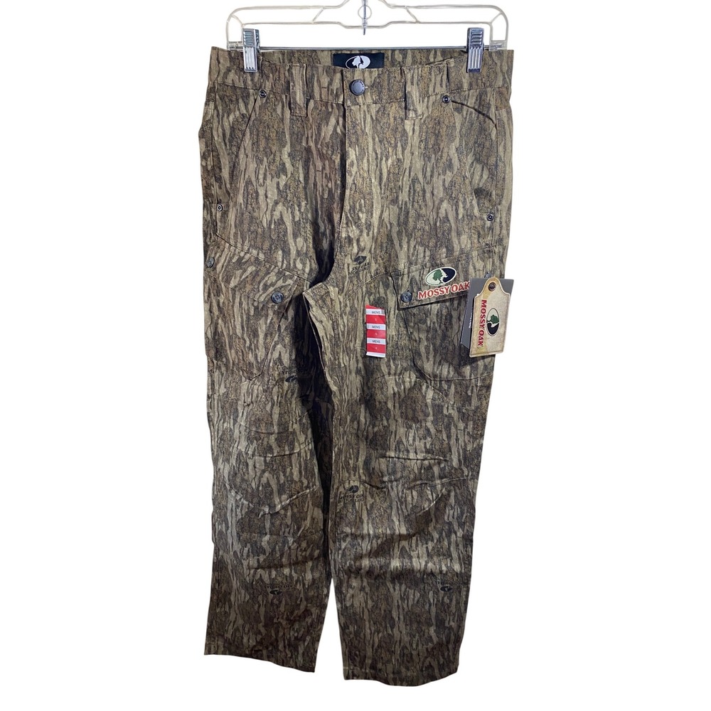 Mossy Oak Mens Bottomland Camo 6-Pocket Hunting Cargo Pants Small 34-36 36012996
